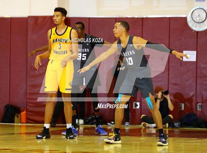 Thumbnail 2 in Rancho Christian vs. Sierra Canyon (Battle of the Valleys) photogallery.
