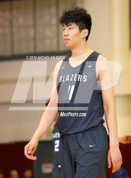 Thumbnail 2 in Rancho Christian vs. Sierra Canyon (Battle of the Valleys) photogallery.