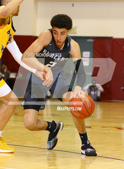Thumbnail 2 in Rancho Christian vs. Sierra Canyon (Battle of the Valleys) photogallery.