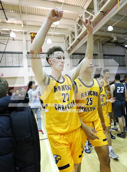 Thumbnail 2 in Rancho Christian vs. Sierra Canyon (Battle of the Valleys) photogallery.