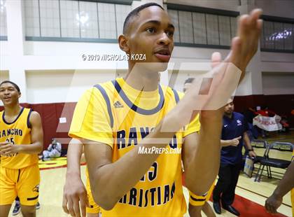 Thumbnail 3 in Rancho Christian vs. Sierra Canyon (Battle of the Valleys) photogallery.