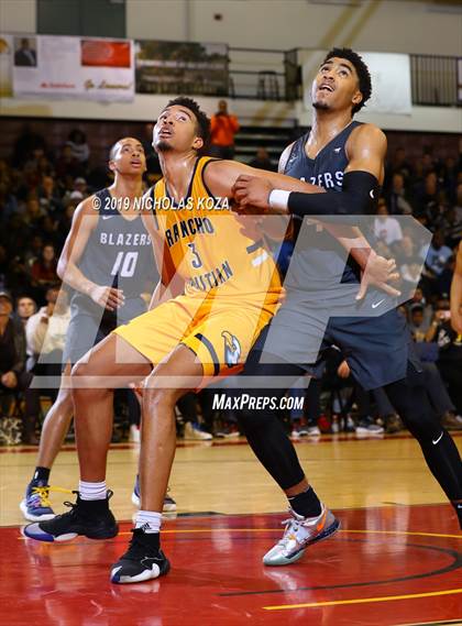 Thumbnail 2 in Rancho Christian vs. Sierra Canyon (Battle of the Valleys) photogallery.