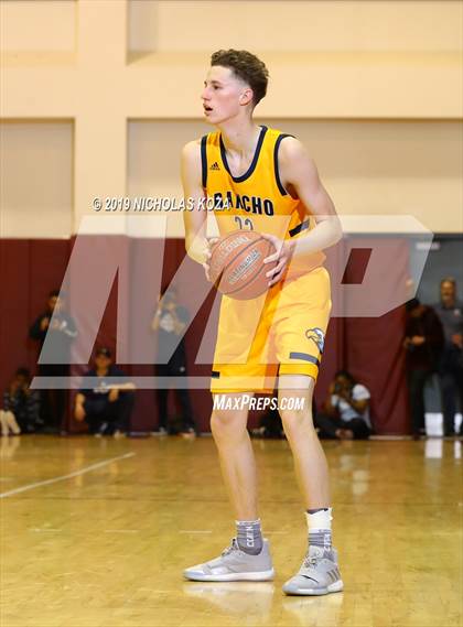Thumbnail 2 in Rancho Christian vs. Sierra Canyon (Battle of the Valleys) photogallery.