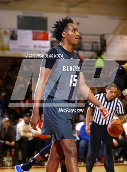 Thumbnail 2 in Rancho Christian vs. Sierra Canyon (Battle of the Valleys) photogallery.