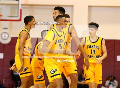 Thumbnail 3 in Rancho Christian vs. Sierra Canyon (Battle of the Valleys) photogallery.