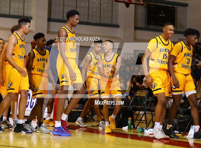 Evan Mobley 4 Rancho Christian School Eagles White Basketball Jersey 2 —  BORIZ