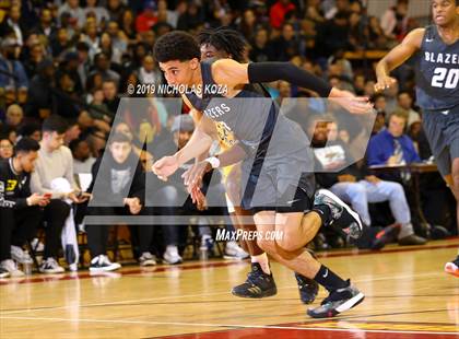 Thumbnail 3 in Rancho Christian vs. Sierra Canyon (Battle of the Valleys) photogallery.
