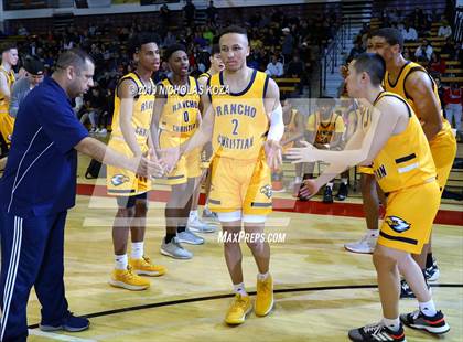 Thumbnail 3 in Rancho Christian vs. Sierra Canyon (Battle of the Valleys) photogallery.