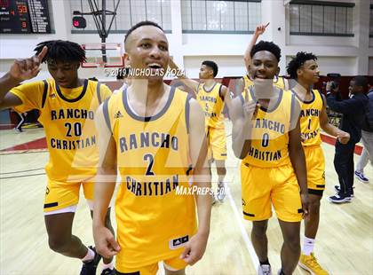Thumbnail 2 in Rancho Christian vs. Sierra Canyon (Battle of the Valleys) photogallery.