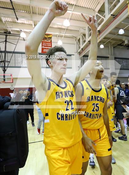 Thumbnail 1 in Rancho Christian vs. Sierra Canyon (Battle of the Valleys) photogallery.