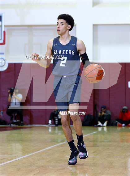 Thumbnail 1 in Rancho Christian vs. Sierra Canyon (Battle of the Valleys) photogallery.