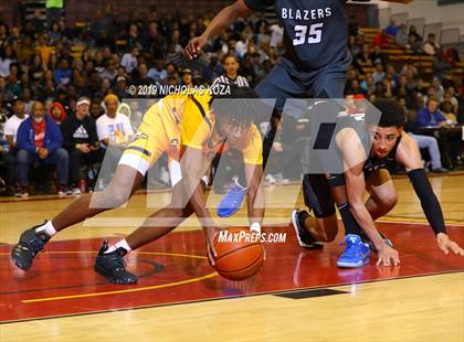 Thumbnail 3 in Rancho Christian vs. Sierra Canyon (Battle of the Valleys) photogallery.