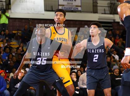Thumbnail 1 in Rancho Christian vs. Sierra Canyon (Battle of the Valleys) photogallery.