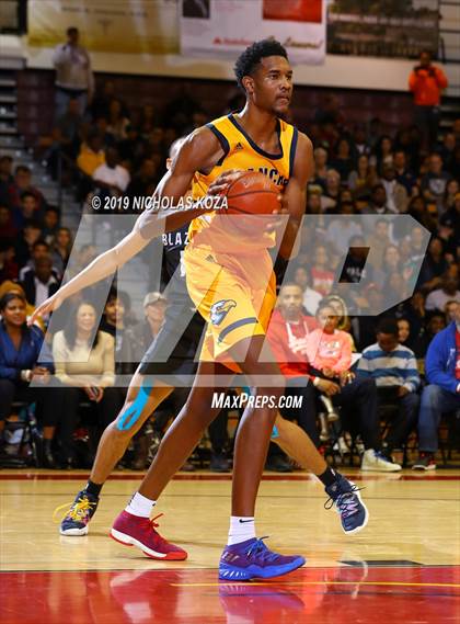 Thumbnail 3 in Rancho Christian vs. Sierra Canyon (Battle of the Valleys) photogallery.