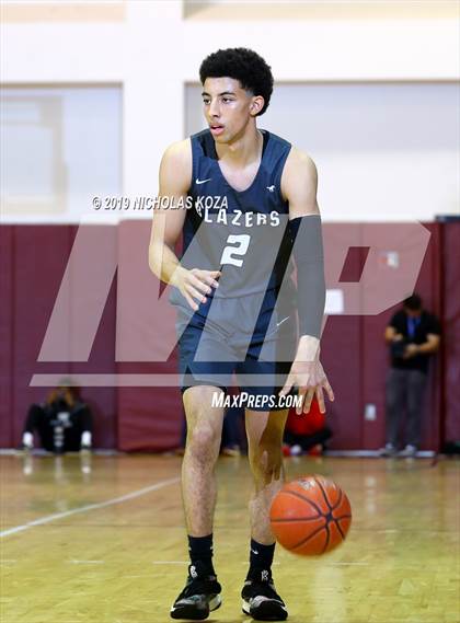 Thumbnail 3 in Rancho Christian vs. Sierra Canyon (Battle of the Valleys) photogallery.