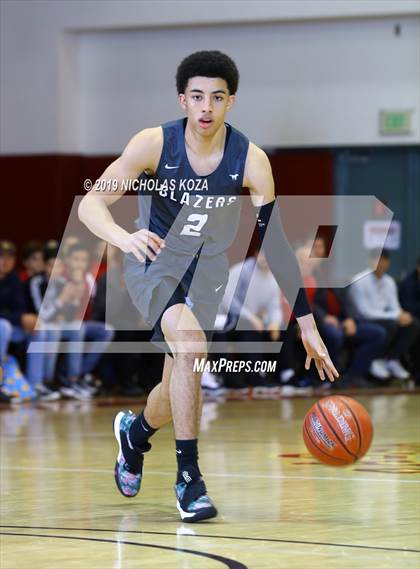 Thumbnail 2 in Rancho Christian vs. Sierra Canyon (Battle of the Valleys) photogallery.