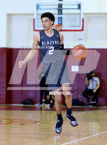 Thumbnail 2 in Rancho Christian vs. Sierra Canyon (Battle of the Valleys) photogallery.