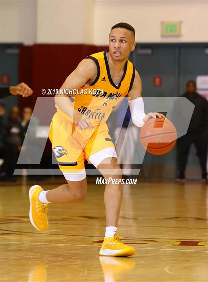 Thumbnail 3 in Rancho Christian vs. Sierra Canyon (Battle of the Valleys) photogallery.