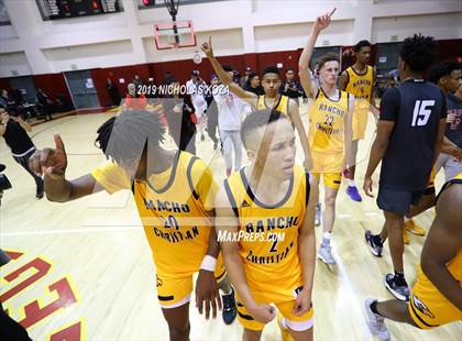 Thumbnail 3 in Rancho Christian vs. Sierra Canyon (Battle of the Valleys) photogallery.
