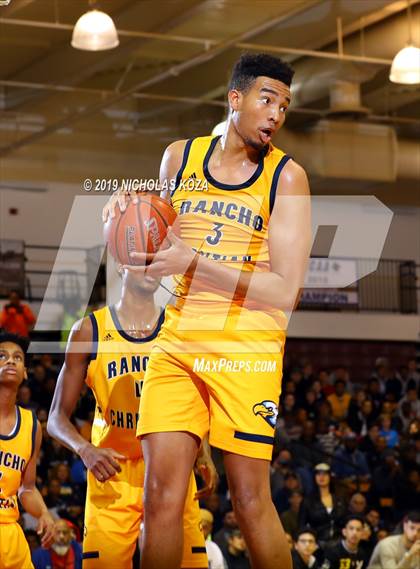 Thumbnail 1 in Rancho Christian vs. Sierra Canyon (Battle of the Valleys) photogallery.