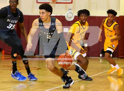 Thumbnail 1 in Rancho Christian vs. Sierra Canyon (Battle of the Valleys) photogallery.