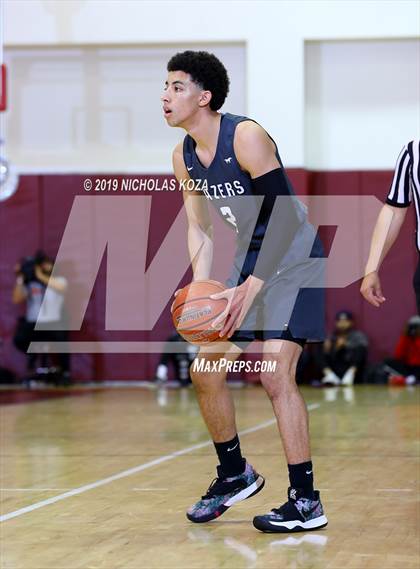 Thumbnail 3 in Rancho Christian vs. Sierra Canyon (Battle of the Valleys) photogallery.