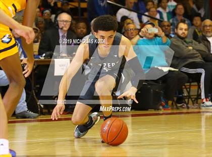 Thumbnail 2 in Rancho Christian vs. Sierra Canyon (Battle of the Valleys) photogallery.