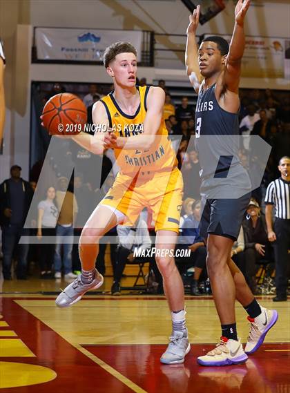 Thumbnail 1 in Rancho Christian vs. Sierra Canyon (Battle of the Valleys) photogallery.