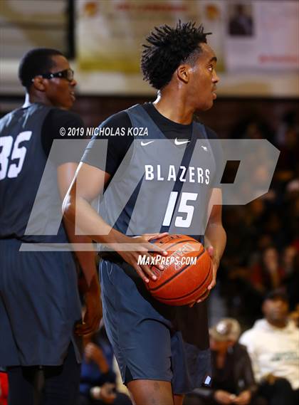 Thumbnail 1 in Rancho Christian vs. Sierra Canyon (Battle of the Valleys) photogallery.