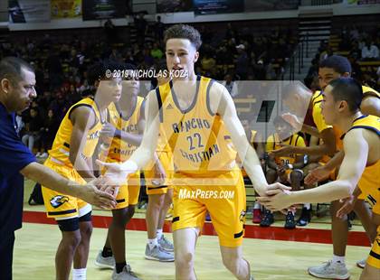 Thumbnail 3 in Rancho Christian vs. Sierra Canyon (Battle of the Valleys) photogallery.