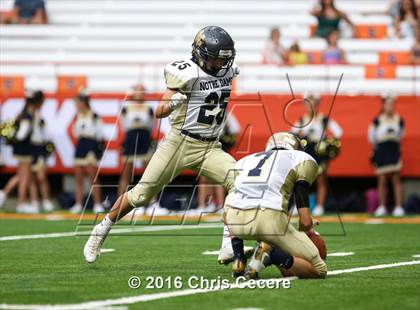 Thumbnail 2 in Vernon-Verona-Sherrill @ Notre Dame (Kickoff Classic) photogallery.