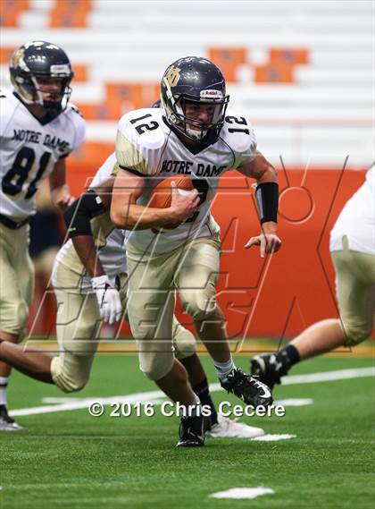 Thumbnail 1 in Vernon-Verona-Sherrill @ Notre Dame (Kickoff Classic) photogallery.
