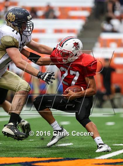 Thumbnail 2 in Vernon-Verona-Sherrill @ Notre Dame (Kickoff Classic) photogallery.