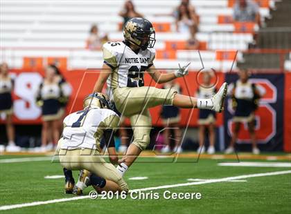 Thumbnail 1 in Vernon-Verona-Sherrill @ Notre Dame (Kickoff Classic) photogallery.