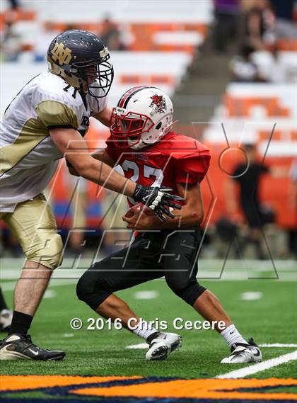 Thumbnail 3 in Vernon-Verona-Sherrill @ Notre Dame (Kickoff Classic) photogallery.