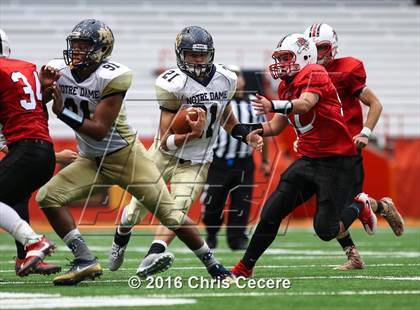 Thumbnail 1 in Vernon-Verona-Sherrill @ Notre Dame (Kickoff Classic) photogallery.