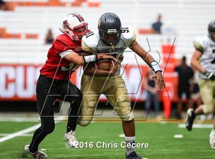 Thumbnail 2 in Vernon-Verona-Sherrill @ Notre Dame (Kickoff Classic) photogallery.