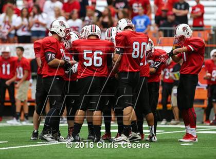 Thumbnail 1 in Vernon-Verona-Sherrill @ Notre Dame (Kickoff Classic) photogallery.