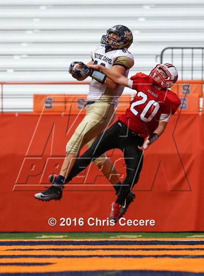 Thumbnail 1 in Vernon-Verona-Sherrill @ Notre Dame (Kickoff Classic) photogallery.