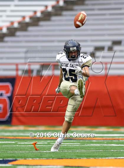 Thumbnail 3 in Vernon-Verona-Sherrill @ Notre Dame (Kickoff Classic) photogallery.