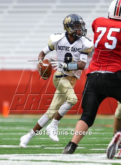 Thumbnail 1 in Vernon-Verona-Sherrill @ Notre Dame (Kickoff Classic) photogallery.