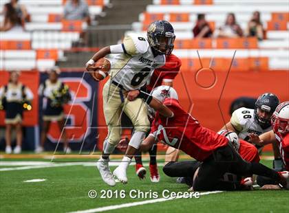 Thumbnail 1 in Vernon-Verona-Sherrill @ Notre Dame (Kickoff Classic) photogallery.