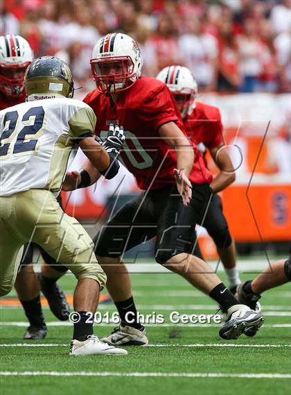Thumbnail 1 in Vernon-Verona-Sherrill @ Notre Dame (Kickoff Classic) photogallery.