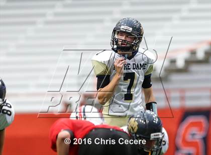 Thumbnail 3 in Vernon-Verona-Sherrill @ Notre Dame (Kickoff Classic) photogallery.