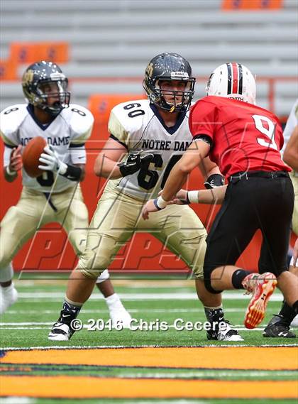 Thumbnail 1 in Vernon-Verona-Sherrill @ Notre Dame (Kickoff Classic) photogallery.