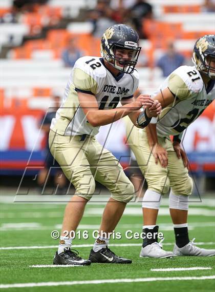 Thumbnail 2 in Vernon-Verona-Sherrill @ Notre Dame (Kickoff Classic) photogallery.