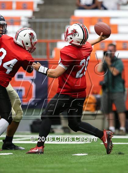 Thumbnail 1 in Vernon-Verona-Sherrill @ Notre Dame (Kickoff Classic) photogallery.