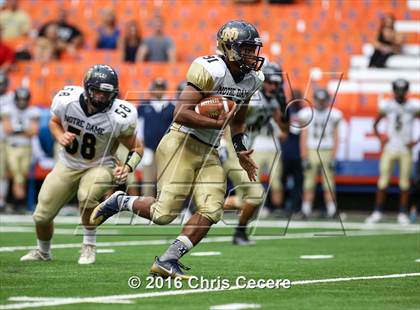 Thumbnail 1 in Vernon-Verona-Sherrill @ Notre Dame (Kickoff Classic) photogallery.