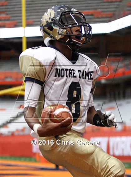 Thumbnail 2 in Vernon-Verona-Sherrill @ Notre Dame (Kickoff Classic) photogallery.