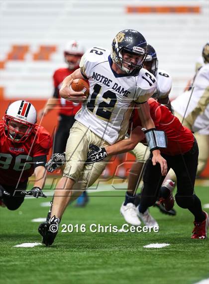 Thumbnail 1 in Vernon-Verona-Sherrill @ Notre Dame (Kickoff Classic) photogallery.